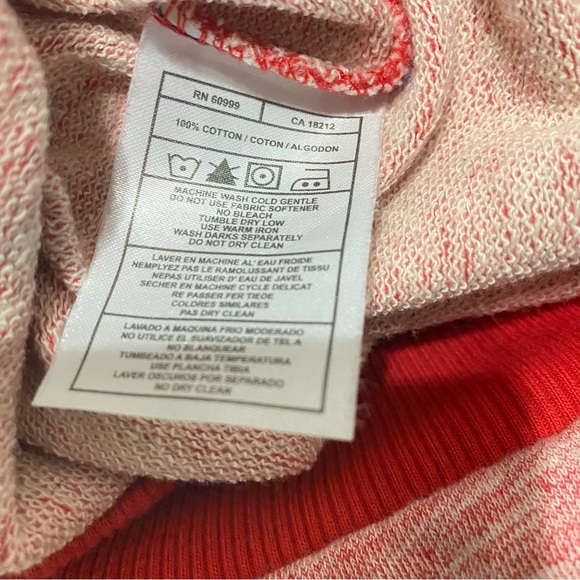 Boston Red Sox Sweater Womens Small Sm Antigua Pullover Hoodie Red 100% Cotton - Picture 10 of 10